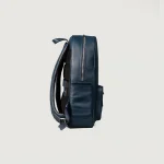 The Philos Midnight Blue Leather Backpack - Image 6