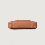 The Captain Brown Leather Briefcase - Image 8