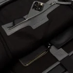 The Philos Grey Leather Backpack - Image 3