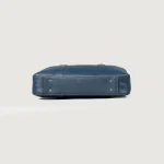 The Captain Midnight Blue Leather Briefcase - Image 4