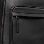 The Philos Black Leather Backpack - Image 8