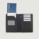 Bernardi Black Leather Travel Wallet - Image 7