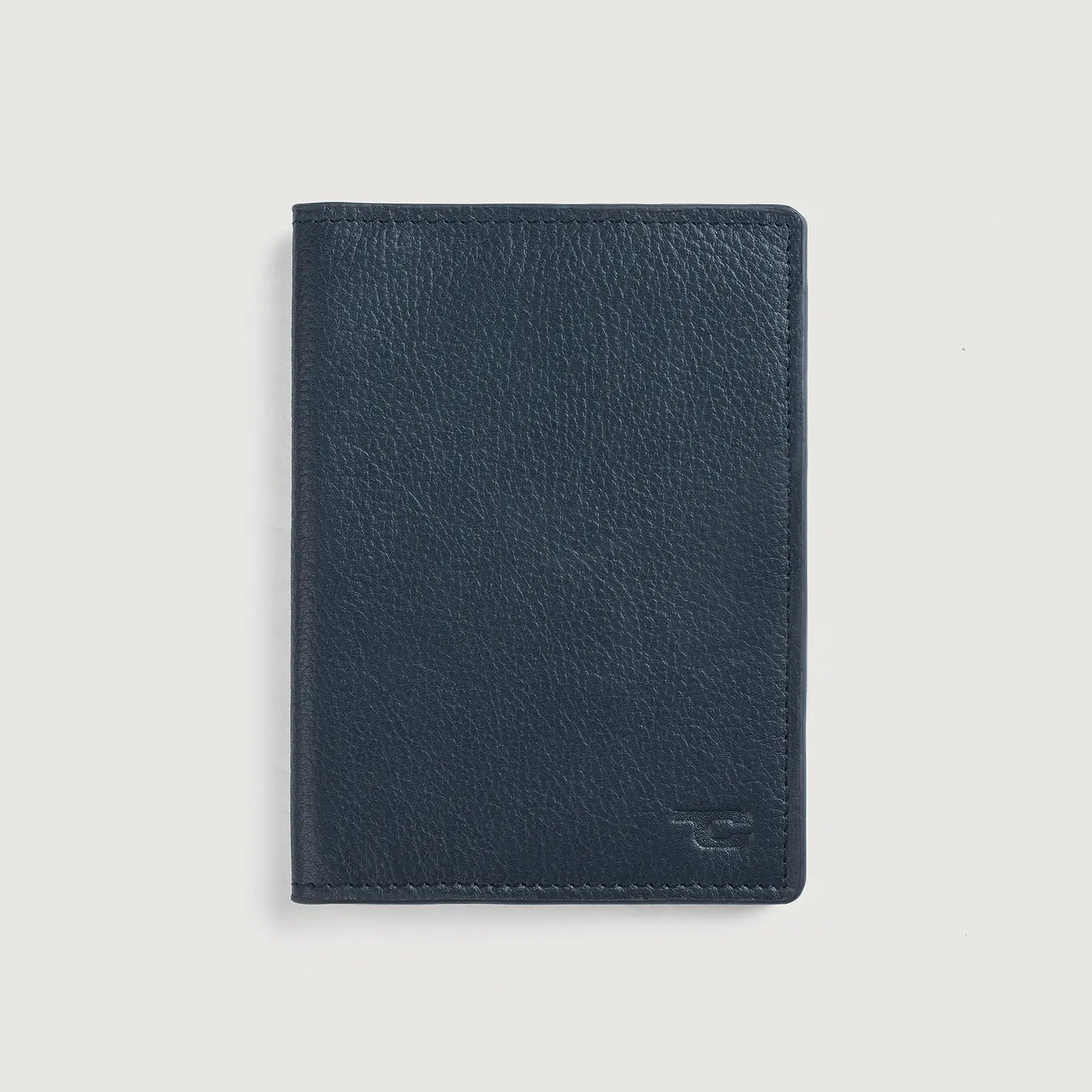 Bernardi_Blue_Leather_Travel_Wallet_Front-2-1694194882750 Bernardi Blue Leather Travel Wallet - Image 1