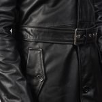 Deux Black Leather Duster - Image 5