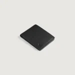 Voren Black Leather Bi-fold Wallet - Image 4
