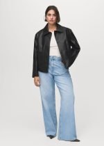 Sabina Lambskin Leather Jacket - Image 4