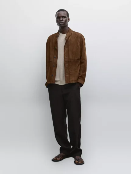 Suede Leather Jacket