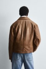 Vintage Leather Biker Jacket - Image 7