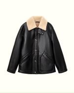 Deunia Shearling Coat - Image 8