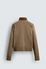 Leather Combination Jacket - Image 10