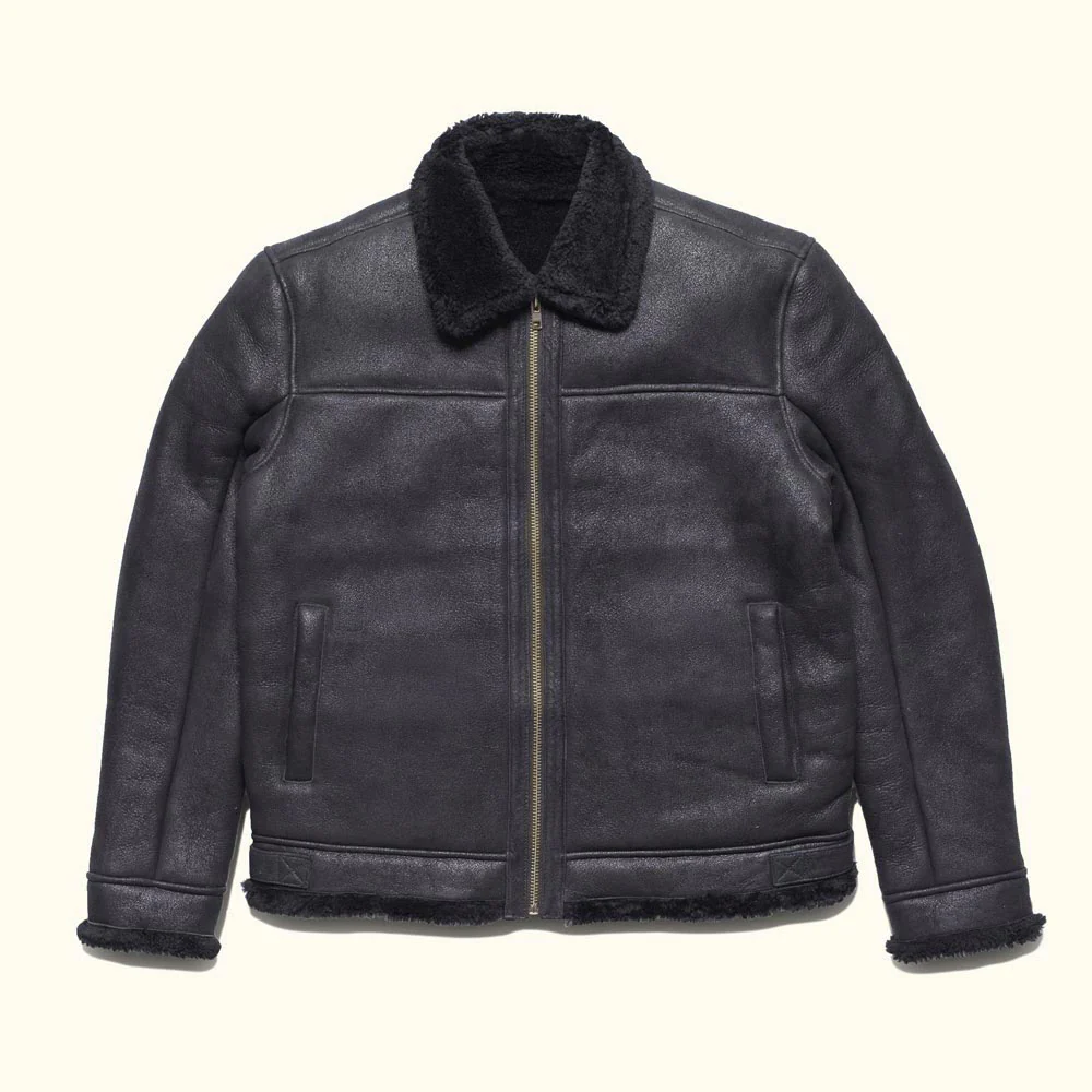bomber-shearling-black-leather-jacket-sheepskin_37ca870a-7a31-4d27-a0e6-15a2a8dfd67b-2_2000x Shearling Leather Bomber Jacket - Image 1
